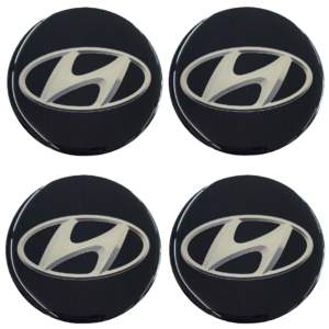HYUNDAI ΑΥΤΟΚΟΛΛΗΤΑ ΖΑΝΤΩΝ 7,2cm ΜΑΥΡΟ/ΧΡΩΜΙΟ ΜΕ ΕΠΙΚΑΛΥΨΗ ΣΜΑΛΤΟΥ – 4 ΤΕΜ.