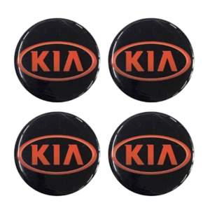 KIA ΑΥΤΟΚΟΛΛΗΤΑ ΣΗΜΑΤΑ ΖΑΝΤΩΝ 6 cm ΜΑΥΡΟ/ΚΟΚΚΙΝΟ ΜΕ ΕΠΙΚΑΛΥΨΗ ΣΜΑΛΤΟΥ  – 4 ΤΕΜ.