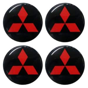 MITSUBISHI ΑΥΤΟΚΟΛΛΗΤΑ ΣΗΜΑΤΑ ΖΑΝΤΩΝ 5 cm ΜΑΥΡΟ/ΚΟΚΚΙΝΟ ΜΕ ΕΠΙΚΑΛΥΨΗ ΣΜΑΛΤΟΥ  – 4 ΤΕΜ.