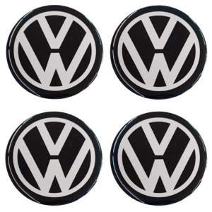 VW ΑΥΤΟΚΟΛΛΗΤΑ ΖΑΝΤΩΝ 7,2cm ΜΑΥΡΟ/ΧΡΩΜΙΟ ΜΕ ΕΠΙΚΑΛΥΨΗ ΣΜΑΛΤΟΥ – 4 ΤΕΜ.