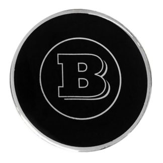 BRABUS ΑΥΤΟΚΟΛΛΗΤΗ ΤΑΠΑ ΓΙΑ ΡΕΖΕΡΒΟΥΑΡ ΜΑΥΡΗ Η ΜΑΥΡΗ/ΧΡΩΜΙΟ ΣΜΑΛΤΟΥ 9,7 cm - 1 ΤΕΜ.