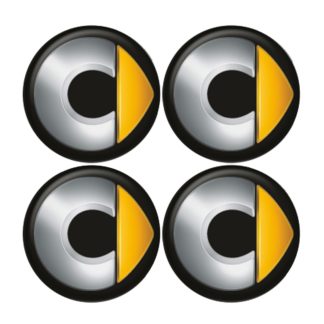 SMART ΑΥΤΟΚΟΛΛΗΤΑ ΣΗΜΑΤΑ ΖΑΝΤΩΝ 6 cm ΜΑΥΡΑ ΜΕ ΕΠΙΚΑΛΥΨΗ ΣΜΑΛΤΟΥ - 4 ΤΕΜ.