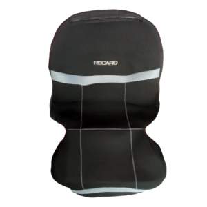 ΗΜΙΚΑΛΥΜΜΑΤΑ ΚΑΘΙΣΜΑΤΩΝ BUCKET RECARO ΜΑΥΡΟ/ΓΚΡΙ ΜΕ ΥΠΟΔΟΧΗ ΠΡΟΣΚΕΦΑΛΟΥ VELCRO & ΠΡΟΣΚΕΦΑΛΟ – 2 ΤΕΜ.