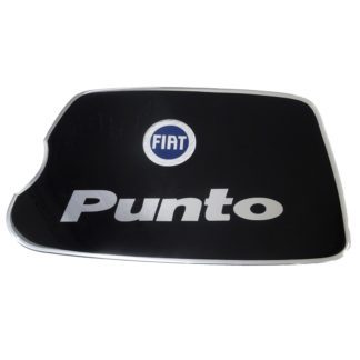 FIAT PUNTO II 3D/5D 1999-2004 ΑΥΤΟΚΟΛΛΗΤΟ ΤΑΠΑΣ ΡΕΖΕΡΒΟΥΑΡ 23,2x13,8 cm ΜΑΥΡΟ/ΧΡΩΜΙΟ ΜΕ ΕΠΙΚΑΛΥΨΗ ΕΠΟΞΕΙΔΙΚΗΣ ΡΥΤΙΝΗΣ (ΥΓΡΟ ΓΥΑΛΙ) - 1 ΤΕΜ.