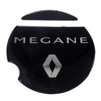 RENAULT MEGANE 4D/5D 2010-2014 ΑΥΤΟΚΟΛΛΗΤΟ ΤΑΠΑΣ ΡΕΖΕΡΒΟΥΑΡ 15,1 cm (2 ΜΕΡΗ) ΜΑΥΡΟ/ΧΡΩΜΙΟ ΜΕ ΕΠΙΚΑΛΥΨΗ ΕΠΟΞΕΙΔΙΚΗΣ ΡΥΤΙΝΗΣ (ΥΓΡΟ ΓΥΑΛΙ) - 1 ΤΕΜ.