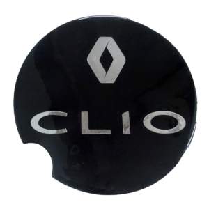 RENAULT CLIO 3/5D 2014-2016  ΑΥΤΟΚΟΛΛΗΤΟ ΤΑΠΑΣ ΡΕΖΕΡΒΟΥΑΡ 15,5 cm ΜΑΥΡΟ/ΧΡΩΜΙΟ ΜΕ ΕΠΙΚΑΛΥΨΗ ΕΠΟΞΕΙΔΙΚΗΣ ΡΥΤΙΝΗΣ (ΥΓΡΟ ΓΥΑΛΙ) – 1 ΤΕΜ.