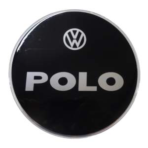 VW POLO 3D/5D 2009-2014 ΑΥΤΟΚΟΛΛΗΤΟ ΤΑΠΑΣ ΡΕΖΕΡΒΟΥΑΡ 15,5 cm ΜΑΥΡΟ/ΧΡΩΜΙΟ ΜΕ ΕΠΙΚΑΛΥΨΗ ΕΠΟΞΕΙΔΙΚΗΣ ΡΥΤΙΝΗΣ (ΥΓΡΟ ΓΥΑΛΙ) – 1 ΤΕΜ.
