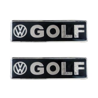 VW GOLF ΣΗΜΑΤΑ ΒΙΔΩΤΑ 10 Χ 3 cm ΕΠΟΞΕΙΔΙΚΗΣ ΡΥΤΙΝΗΣ (ΥΓΡΟ ΓΥΑΛΙ) ΣΕ ΜΑΥΡΟ/ΧΡΩΜΙΟ ΓΙΑ ΠΑΤΑΚΙΑ - 2 ΤΕΜ.