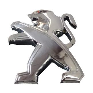 PEUGEOT ΜΕΤΑΛΛΙΚΟ ΣΗΜΑ 3D ΓΙΑ ΚΑΠΩ 8 Χ 7,5 cm ΧΡΩΜΙΟ (ΑΥΤΟΚΟΛΛΗΤΟ) - 1 ΤΕΜ.