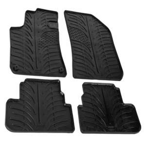 PEUGEOT 308 5D 10/2013-2021 / PEUGEOT 308 SW 2014-2021 ΜΑΡΚΕ ΠΑΤΑΚΙΑ SUMISURA ΛΑΣΤΙΧΟ ΣΕ ΜΑΥΡΟ ΧΡΩΜΑ ME ΚΟΥΜΠΩΜΑΤΑ LAMPA – 4 ΤΕΜ.