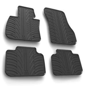 BMW X1 F48 11/2015+ ΜΑΡΚΕ ΠΑΤΑΚΙΑ SUMISURA ΛΑΣΤΙΧΟ ΣΕ ΜΑΥΡΟ ΧΡΩΜΑ ME ΚΟΥΜΠΩΜΑΤΑ LAMPA – 4 ΤΕΜ.