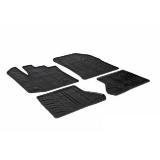 FIAT TIPO 4D 12/2015-10/2020 / TIPO 4D 10/2020+ ΜΑΡΚΕ ΠΑΤΑΚΙΑ SUMISURA ΛΑΣΤΙΧΟ ΣΕ ΜΑΥΡΟ ΧΡΩΜΑ ME ΚΟΥΜΠΩΜΑΤΑ LAMPA - 4 ΤΕΜ.