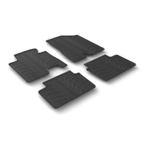 KIA CEED 5D 2012-09/2018 / HYUNDAI I30 SW 3D / 5D 2012-04/2017 ΜΑΡΚΕ ΠΑΤΑΚΙΑ SUMISURA ΛΑΣΤΙΧΟ ΣΕ ΜΑΥΡΟ ΧΡΩΜΑ ME ΚΟΥΜΠΩΜΑΤΑ LAMPA – 4 ΤΕΜ.