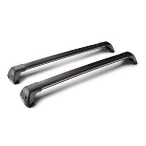 ΜΠΑΡΕΣ ΟΡΟΦΗΣ ΑΛΟΥΜΙΝΙΟΥ ΜΑΥΡΗ YAKIMA FLUSH MIXED 110+115cm ΜΕ ΚΛΕΙΔΙ – 2 TEM.